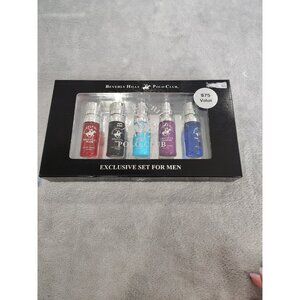New Beverly Hills Polo Club 5 Piece Eau De Toilette Gift Set